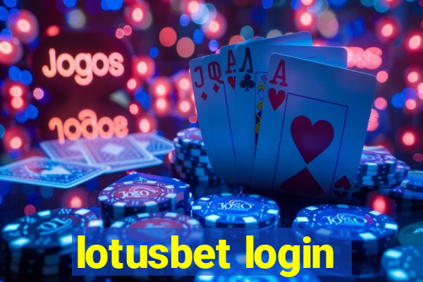 lotusbet login